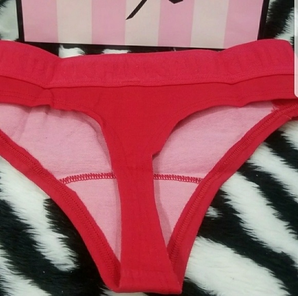 PINK VICTORIA'S SECRET PANTIE SZ.LARGE - Picture 3 of 5